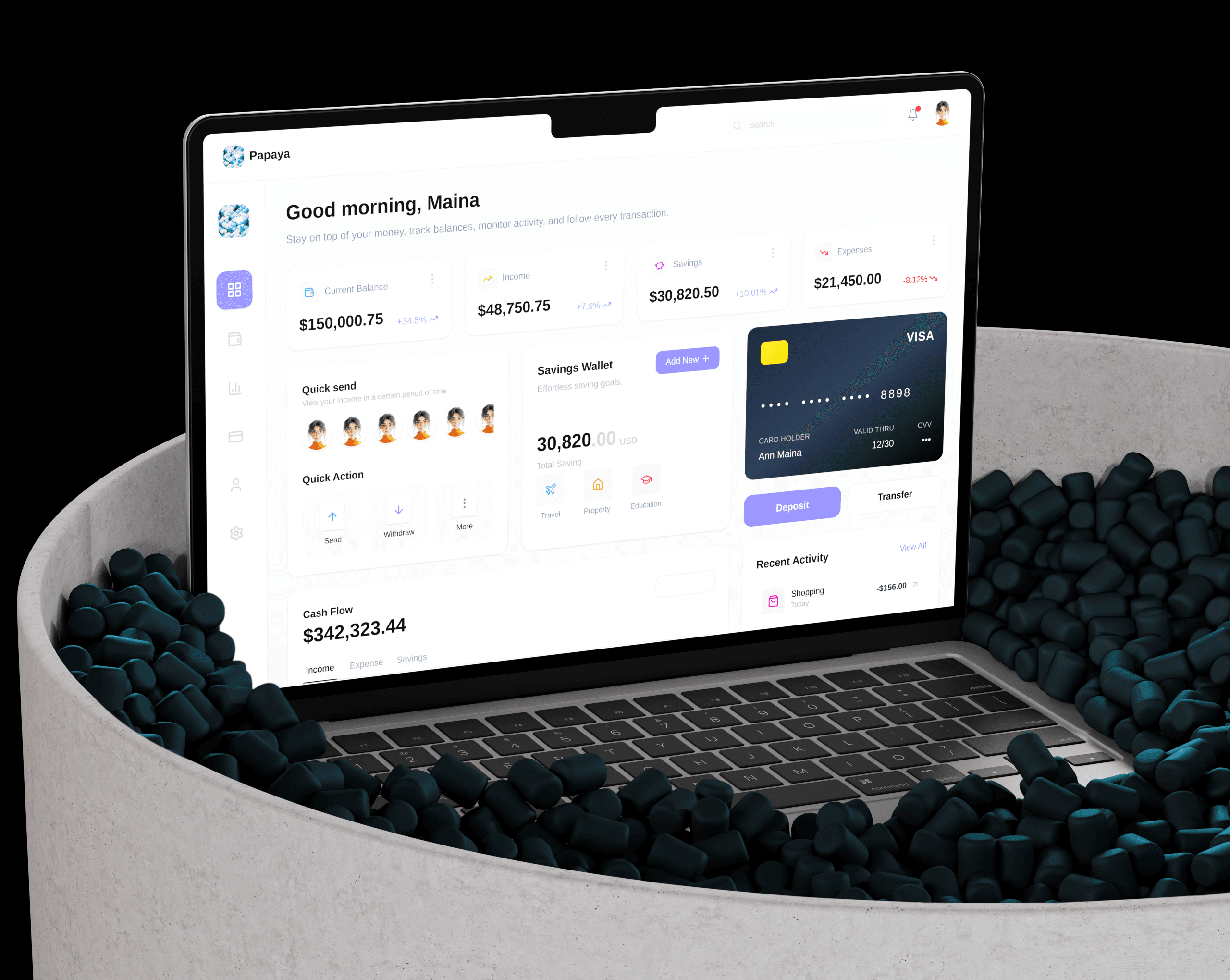 Savings Dashboard