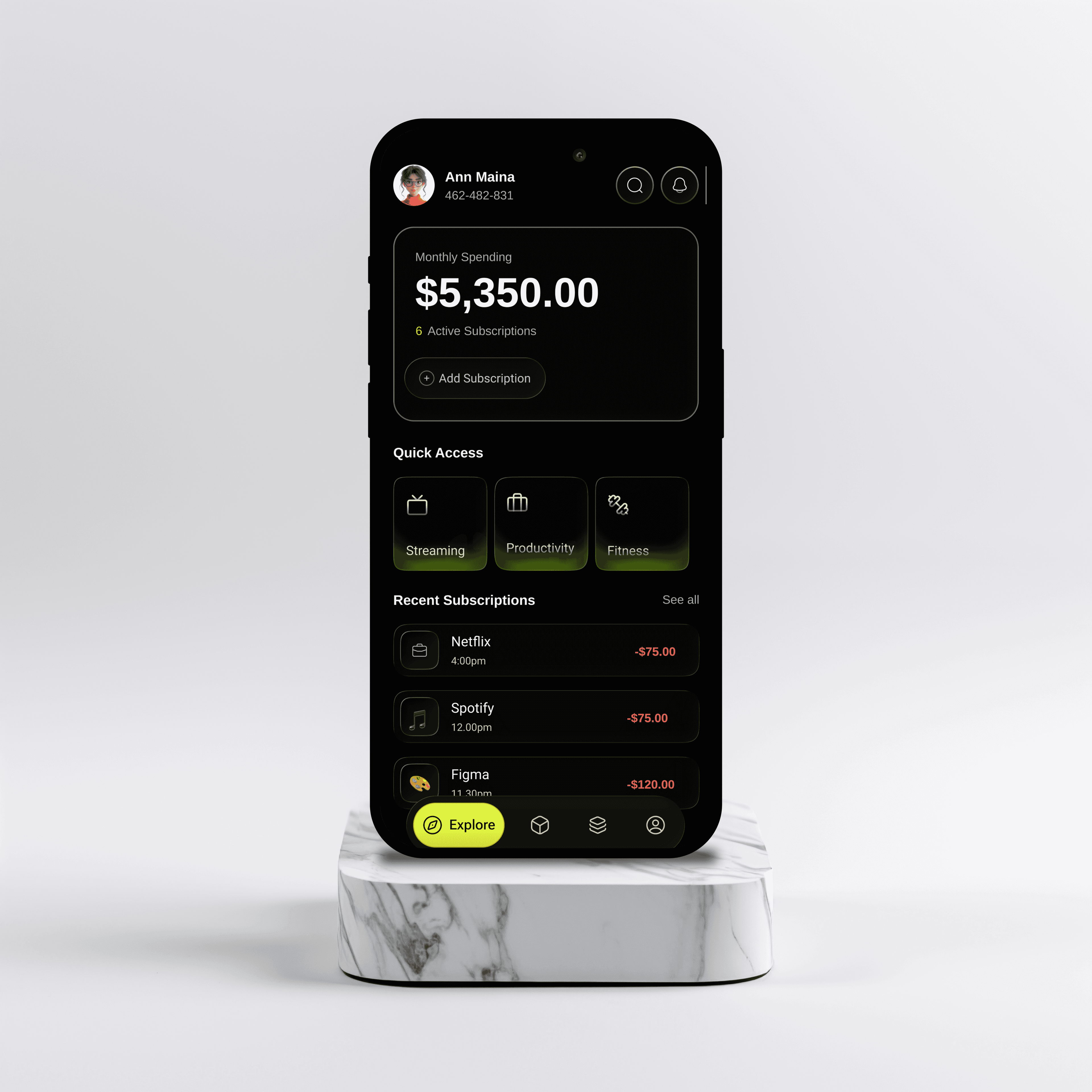 Subscription Manager